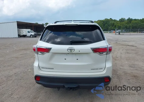 2015 Toyota Highlander Limited Platinum V6 z USA, uszkodzony, nr VIN 5TDDKRFH1FS157068